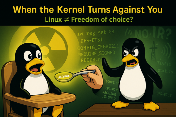 When the Kernel Turns Against You - Linux ≠ Freedom of choice?