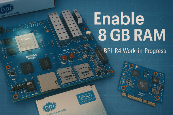 Enabling 8 GB RAM on Banana Pi BPI‑R4